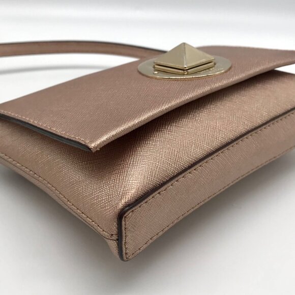 Kate Spade Sally Newbury Lane Rose Gold Crossbody - Picture 6 of 11